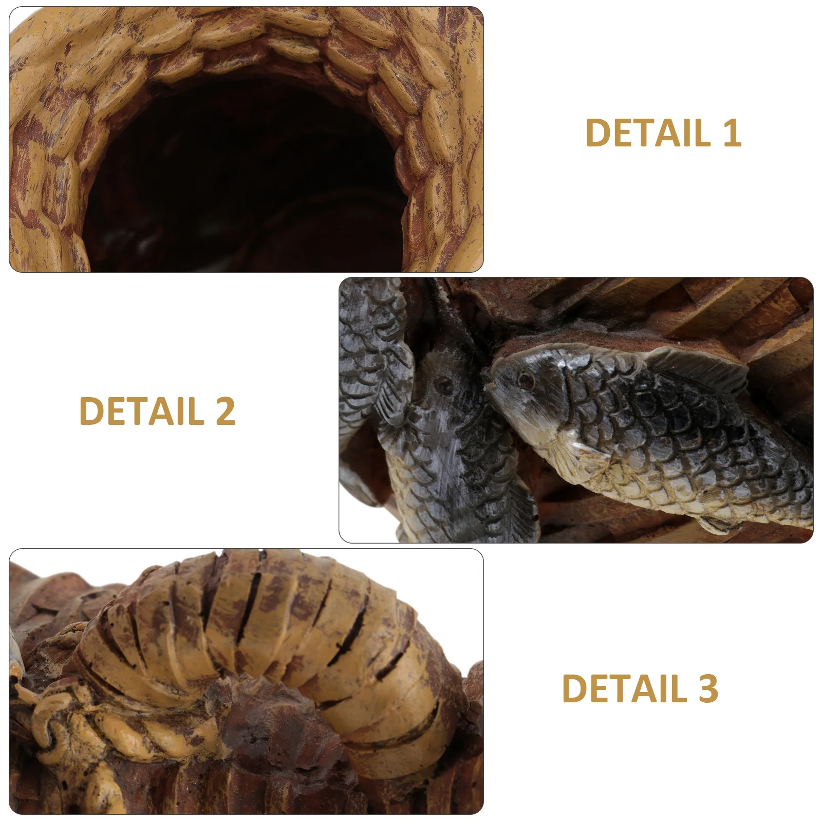 1Pcs Resin Fish Bucket Shaped Succulent Flowerpot Durable Decorative Gardening Pot Indoor Plant Container Artware
1Pcs Resin Fish Bucket Shaped Succulent Flowerpot Durable Decorative Gardening Pot Indoor Plant Container Artware