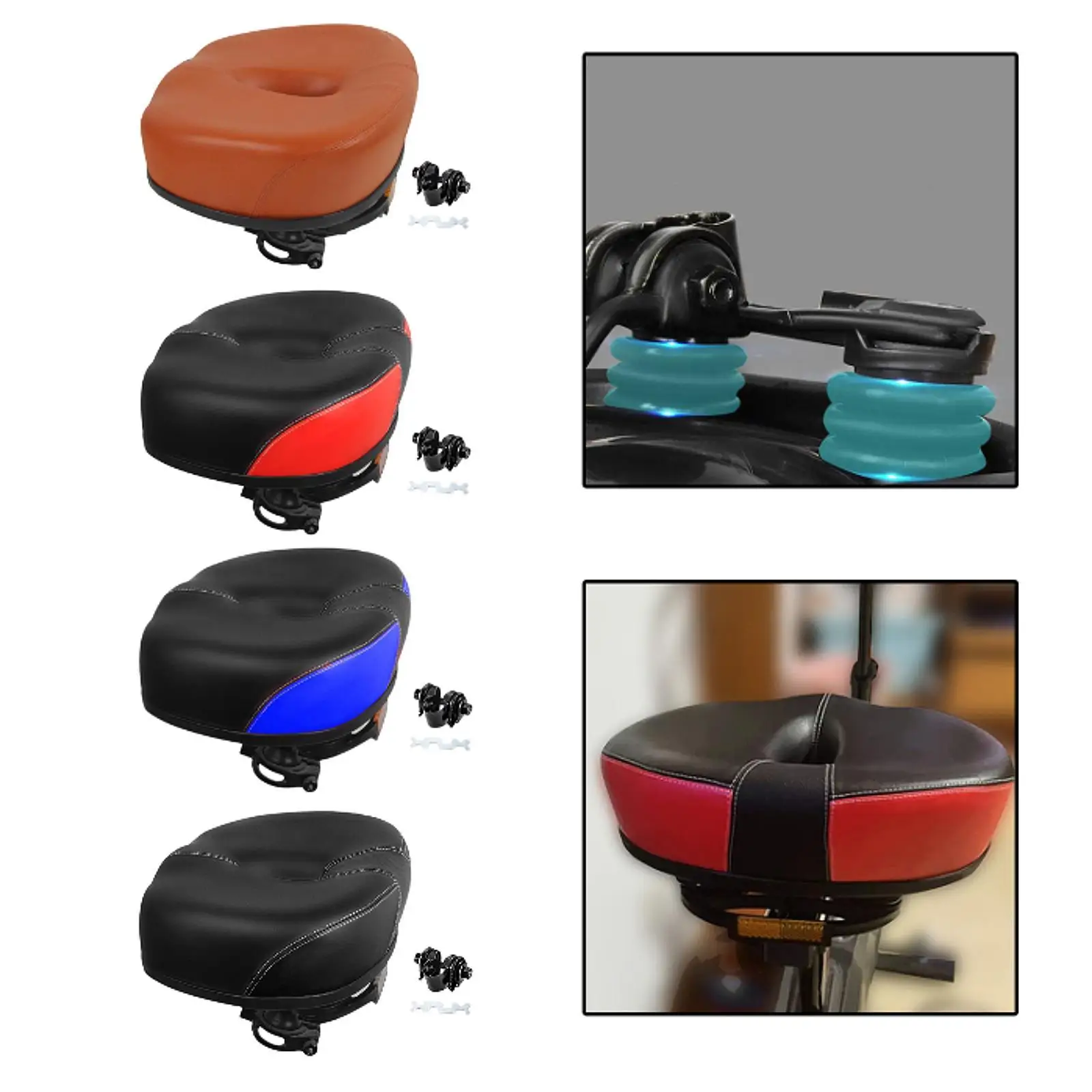 Electric Bike Saddle No Nose Saddle Comfort, Cycling Seat Replacement ,Non Slip Breathable Cycling Bike Seat Soft Cushion Pad
Electric Bike Saddle No Nose Saddle Comfort, Cycling Seat Replacement ,Non Slip Breathable Cycling Bike Seat Soft Cushion Pad