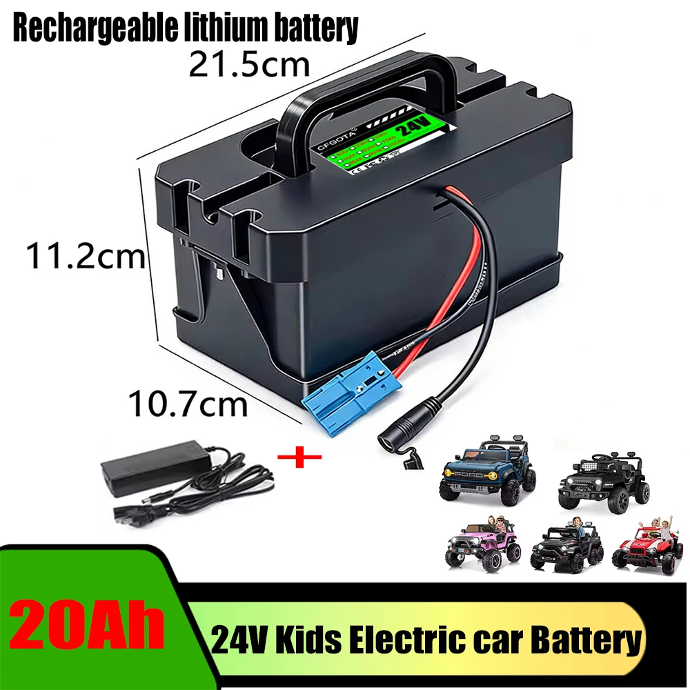 24V 50Ah For Power Wheels, 24 Volt Replacement Li-ion Battery for Ride-On Cars & Toys, Lightweight and Long-Lasting
24V 50Ah For Power Wheels, 24 Volt Replacement Li-ion Battery for Ride-On Cars & Toys, Lightweight and Long-Lasting