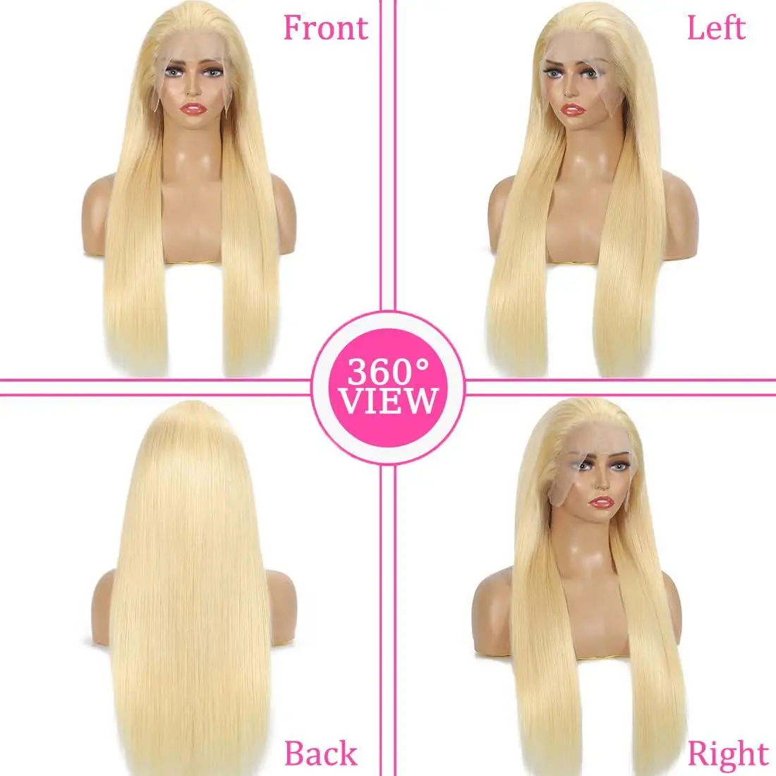 30 Inch 613 Lace Front Wig Human Hair 13x4 Straight 613 HD Lace Frontal Wig Human Hair Pre Plucked Bleached Knots for Women
30 Inch 613 Lace Front Wig Human Hair 13x4 Straight 613 HD Lace Frontal Wig Human Hair Pre Plucked Bleached Knots for Women