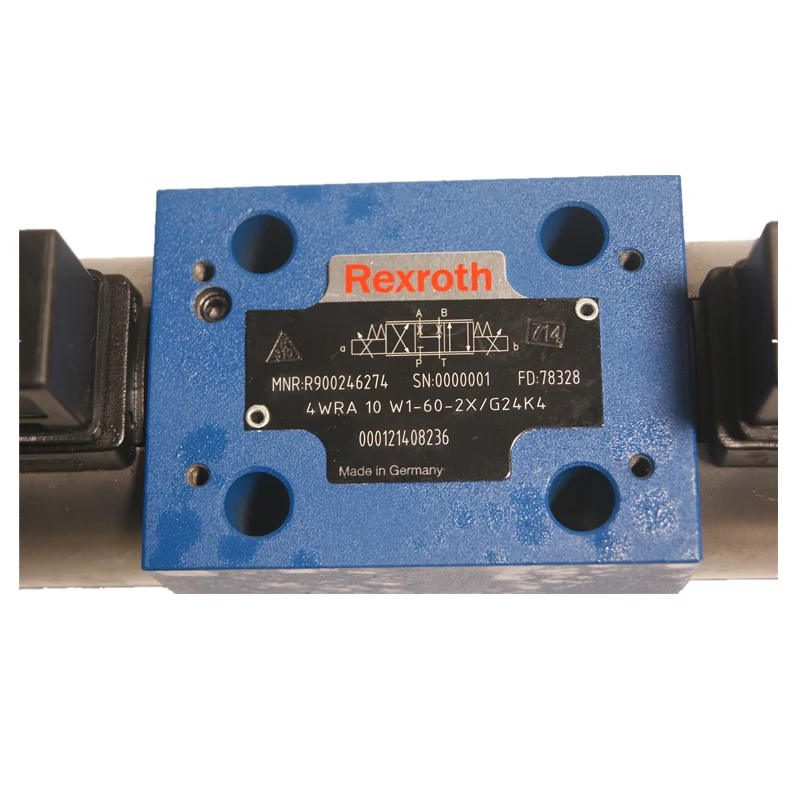 REXROTH 4WRA 4WRA6 4WRA10 4WRA6E30 series 4WRA6E30-23/G24N9K0/V-984 hydraulic proportional directional valve
REXROTH 4WRA 4WRA6 4WRA10 4WRA6E30 series 4WRA6E30-23/G24N9K0/V-984 hydraulic proportional directional valve