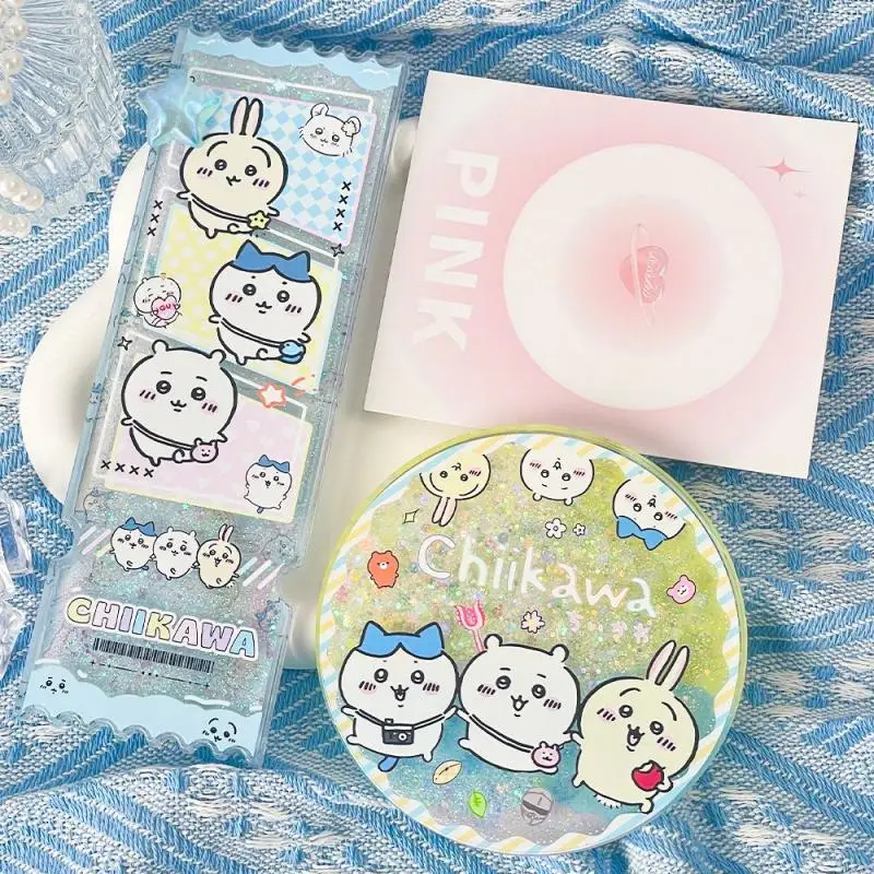 Kawaii Miniso Chiikawa Tea Cup Mat Usagi Hachiware Anime Girls High Beauty Flowing Sand Ticket Root Cup Mat Holiday Gift
Kawaii Miniso Chiikawa Tea Cup Mat Usagi Hachiware Anime Girls High Beauty Flowing Sand Ticket Root Cup Mat Holiday Gift