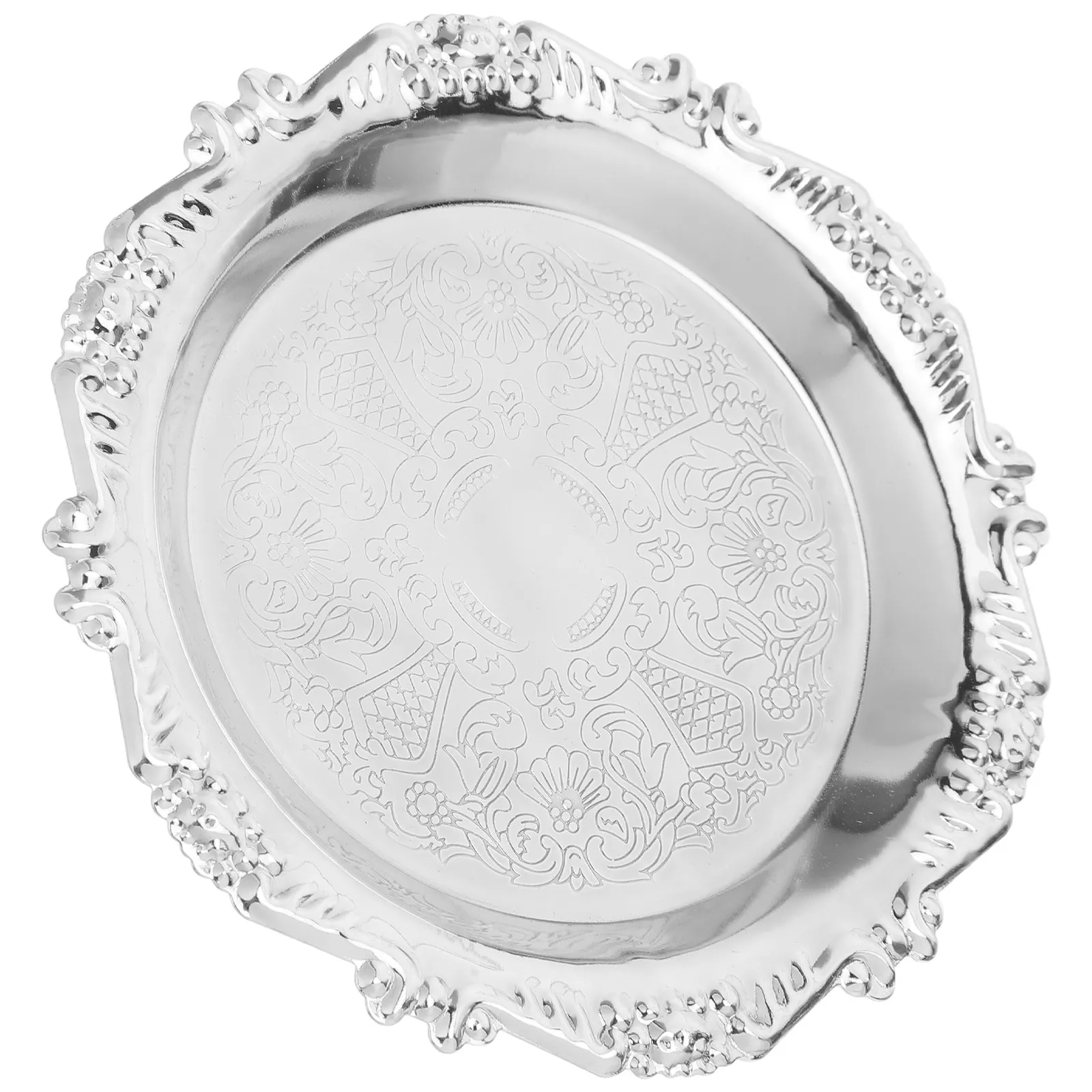 Vintage Jewelry Tray Organizer for Necklaces Rings Earrings Bracelets Desktop Decorative Storage Dish Round Plate
Vintage Jewelry Tray Organizer for Necklaces Rings Earrings Bracelets Desktop Decorative Storage Dish Round Plate