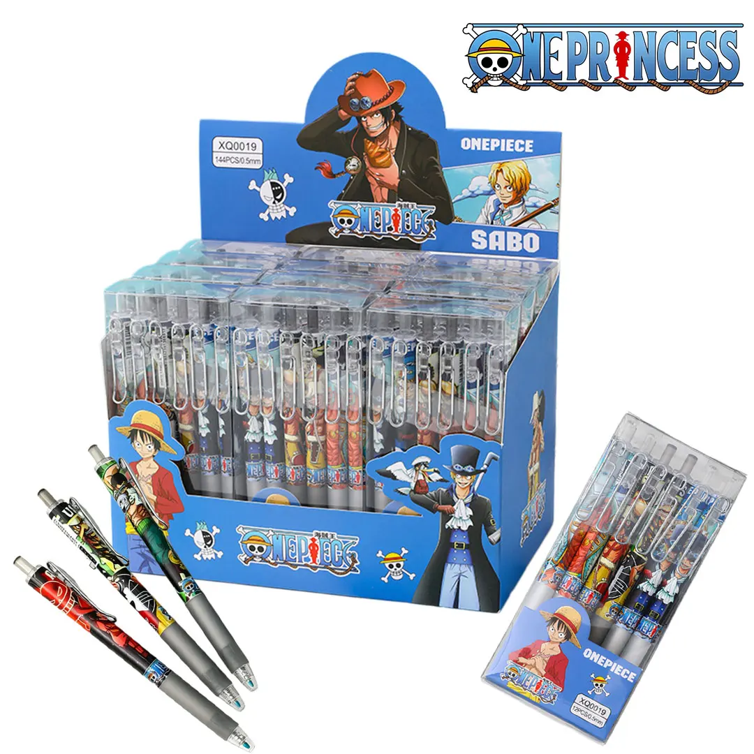 One Piece Anime Gel Pens Set 12 Pack,0.5mm Black Ink Retractable Ballpoint Pens,School Office Writing Stationery,Birthday Gift.
One Piece Anime Gel Pens Set 12 Pack,0.5mm Black Ink Retractable Ballpoint Pens,School Office Writing Stationery,Birthday Gift.