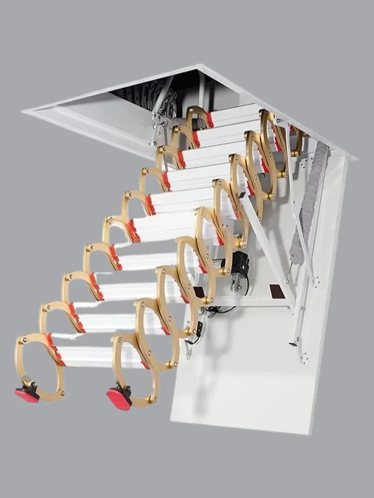 ZH Fully Automatic Electric Attic Retractable Staircase Folding Hidden Indoor Duplex Stairs
ZH Fully Automatic Electric Attic Retractable Staircase Folding Hidden Indoor Duplex Stairs