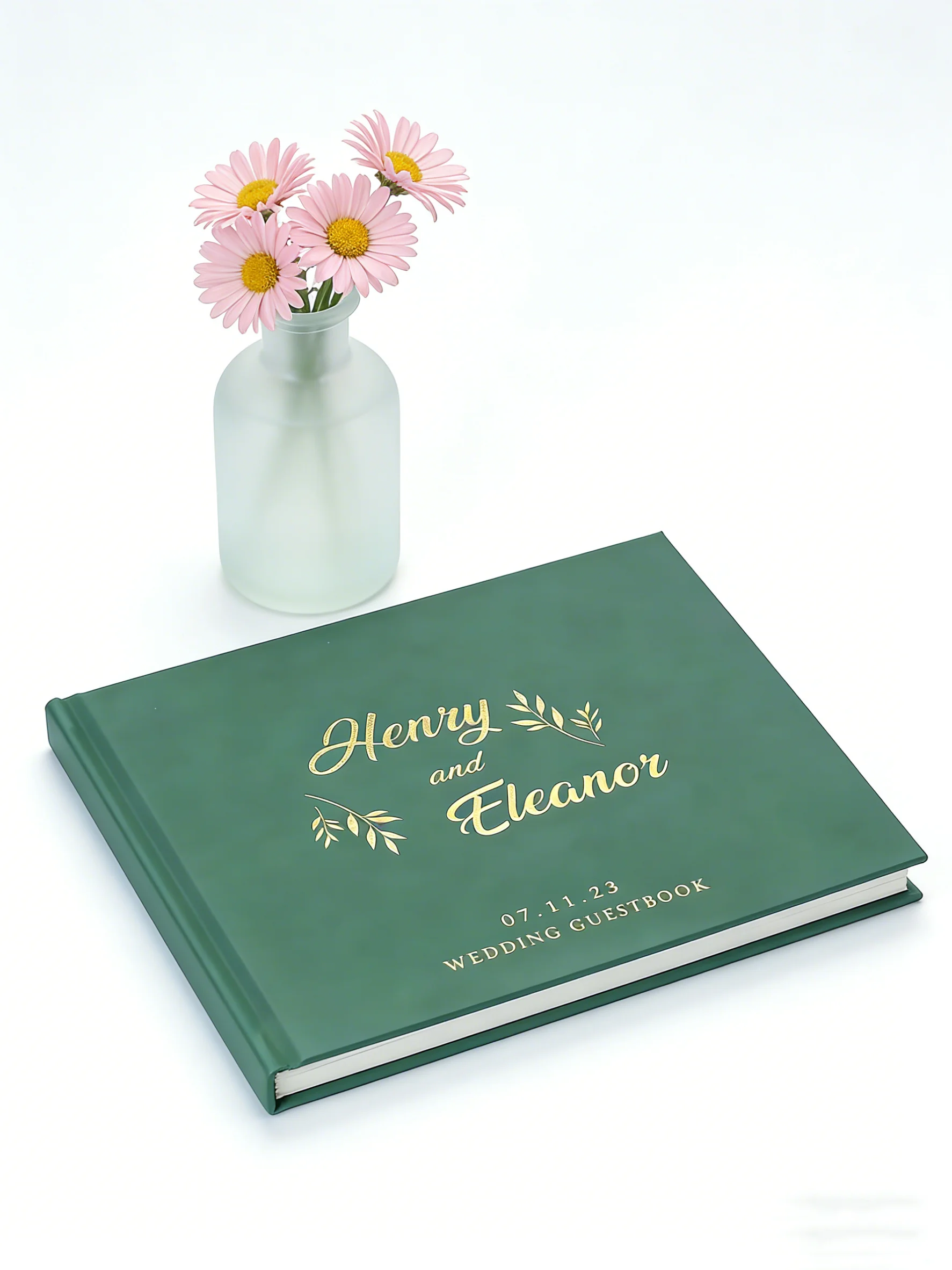 Personalized Wedding Guest Book with Foil Detail | Elegant Photo Album for Wedding Reception & Memory Keepsake
Personalized Wedding Guest Book with Foil Detail | Elegant Photo Album for Wedding Reception & Memory Keepsake