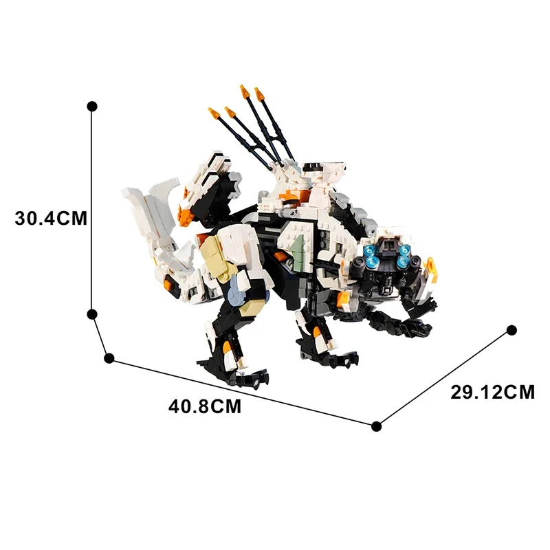Gobricks Moc Zero Dawned Thunderjaw Forbidden West Monster Building Blocks Game Bricks Model Toys Building Blocks Sets
Gobricks Moc Zero Dawned Thunderjaw Forbidden West Monster Building Blocks Game Bricks Model Toys Building Blocks Sets