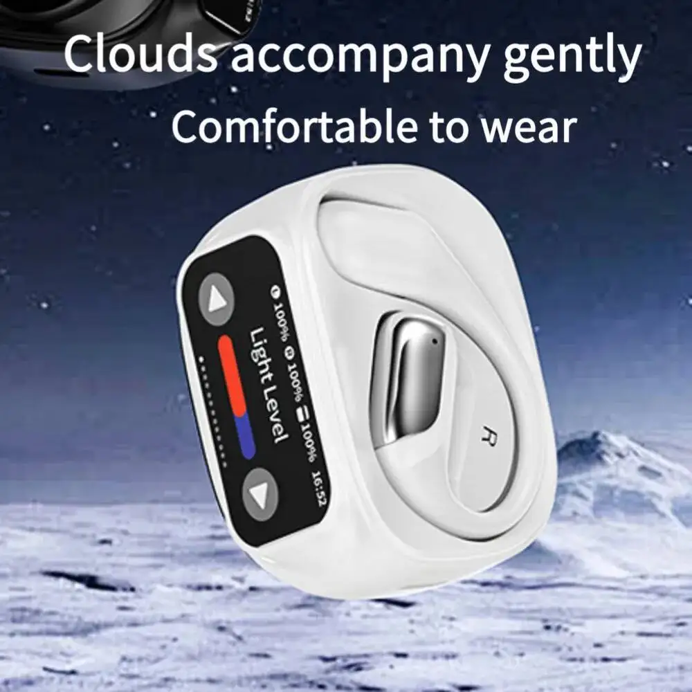 New Smart Color Touch Screen ANC Noise Reduction Bluetooth Earphones HiFi Sound Low Game Latency Ear-hook Sport Music Earbuds 
New Smart Color Touch Screen ANC Noise Reduction Bluetooth Earphones HiFi Sound Low Game Latency Ear-hook Sport Music Earbuds