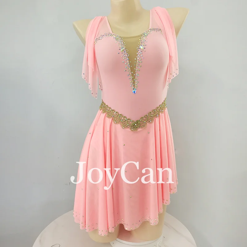 Платье для катания на коньках JoyCan, розовое эластичное платье из спандекса для девушек, танцевальная одежда на заказ
Платье для катания на коньках JoyCan, розовое эластичное платье из спандекса для девушек, танцевальная одежда на заказ