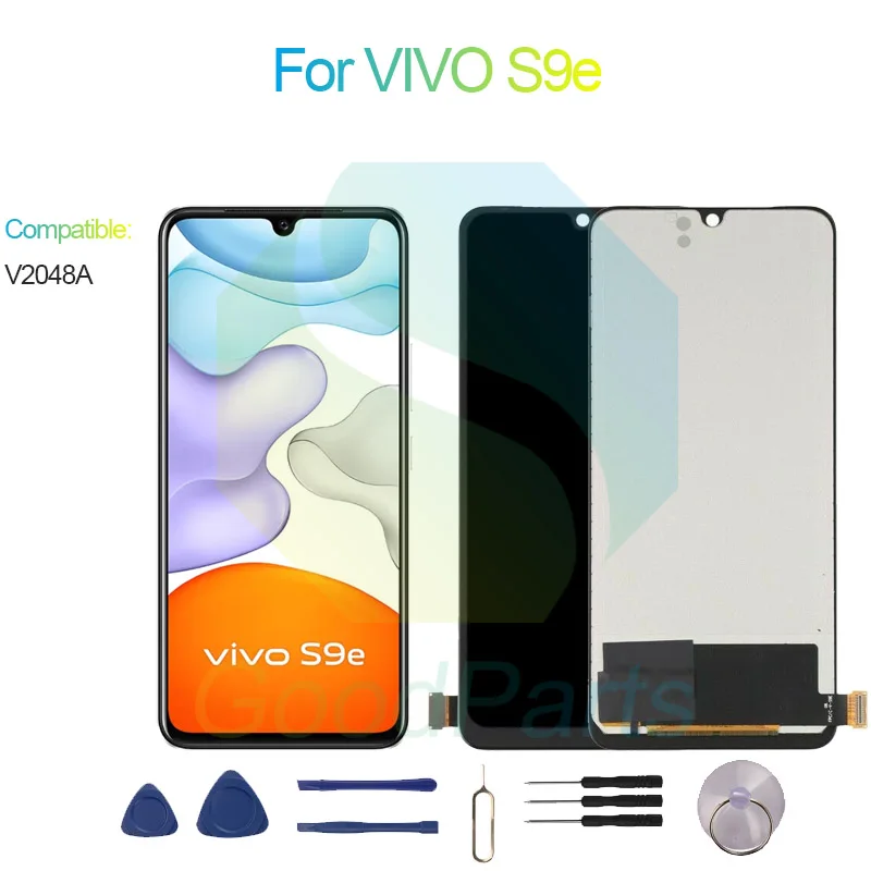 ЖК-экран для VIVO S9e, 6,44 дюйма, V2048A, для VIVO S9e, сменный сенсорный дигитайзер в сборе
ЖК-экран для VIVO S9e, 6,44 дюйма, V2048A, для VIVO S9e, сменный сенсорный дигитайзер в сборе