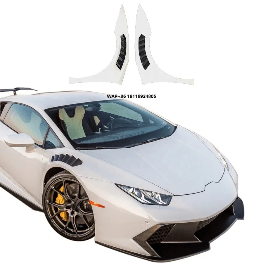 V Style Half Carbon Fiber Front Fenders for Huracan LP580 LP610 EVO Replace Body Kit
V Style Half Carbon Fiber Front Fenders for Huracan LP580 LP610 EVO Replace Body Kit