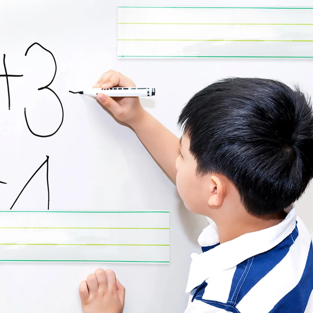 2pcs Alphabet Teaching Cards Dry Erase Magnetic Strips Lined For Classroom Whiteboard Fridge Notepads Sentence Writing Tools
2pcs Alphabet Teaching Cards Dry Erase Magnetic Strips Lined For Classroom Whiteboard Fridge Notepads Sentence Writing Tools