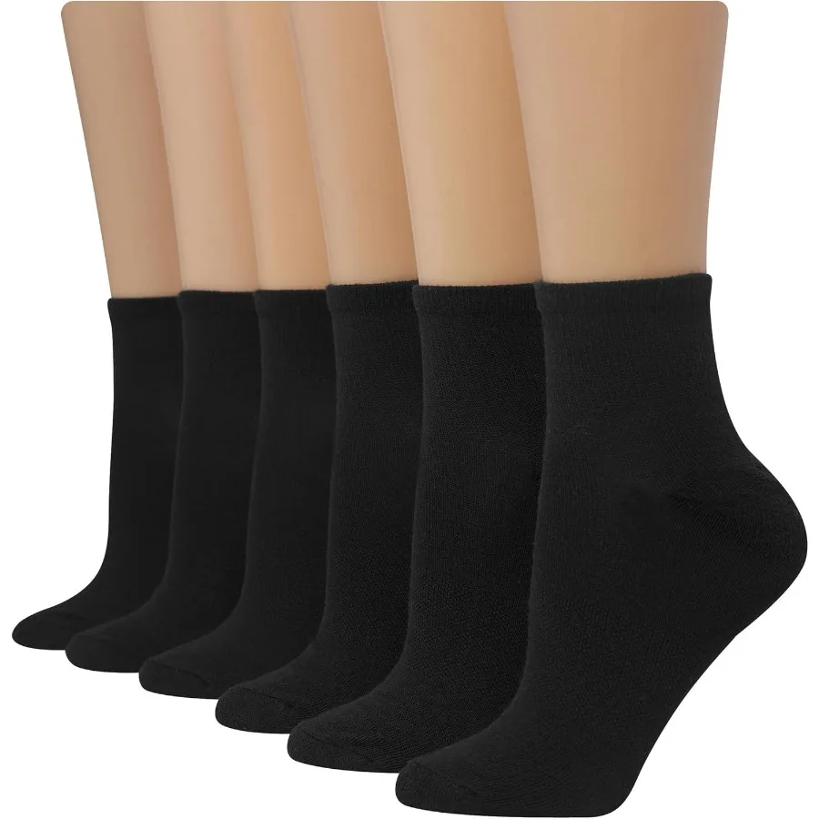 6Pair Women's Comfort Fit Ankle Socks for Daily Wear Lightweight and Breathable Seamless Design Ideal for Office Travel and Exe
6Pair Women's Comfort Fit Ankle Socks for Daily Wear Lightweight and Breathable Seamless Design Ideal for Office Travel and Exe