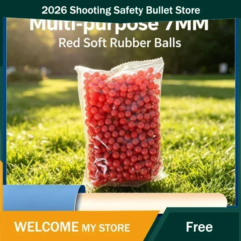 For 20297.0mm BB Soft Bulletcool 500Pcs/Bag 7MM Red Non-toxic Soft Round Balls Bulk Pack Outdoor Entertainment Toy Fittings 1
For 20297.0mm BB Soft Bulletcool 500Pcs/Bag 7MM Red Non-toxic Soft Round Balls Bulk Pack Outdoor Entertainment Toy Fittings 1