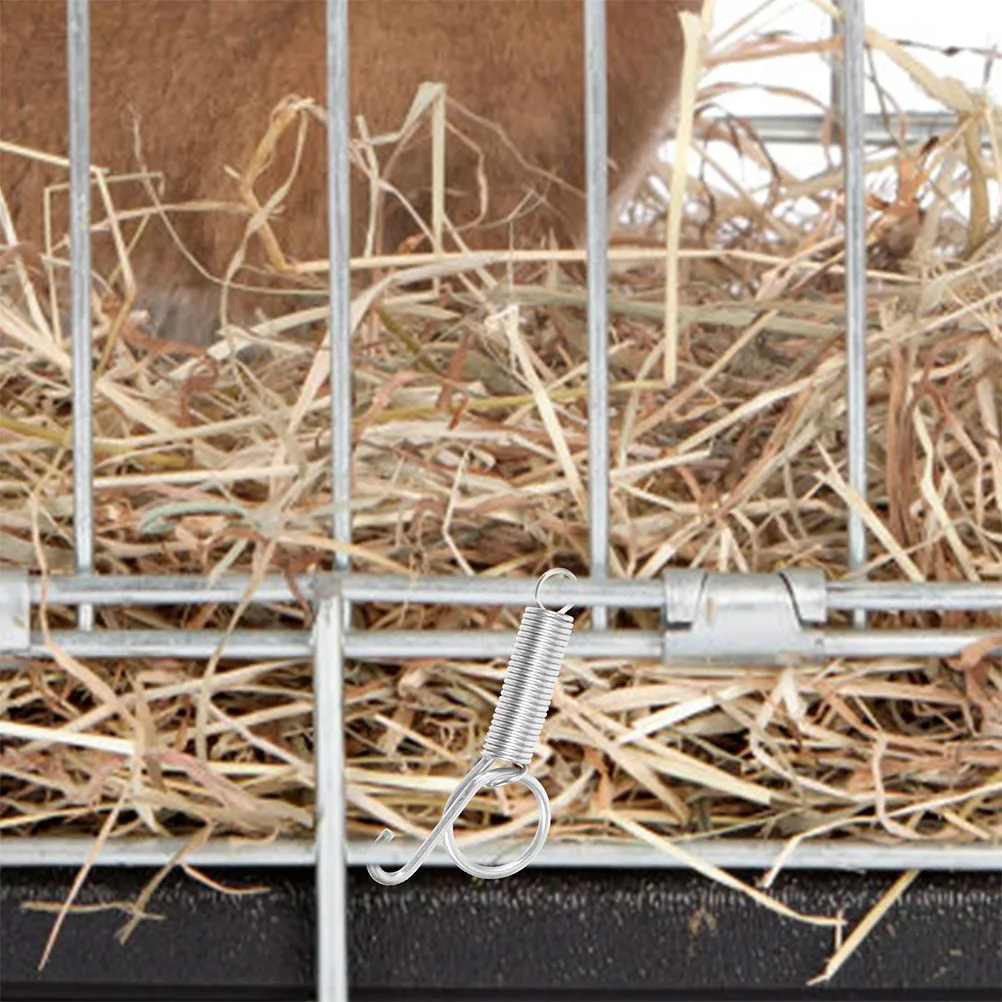 12Pcs Spring Latch Hook for Cages Heavy Duty Metal Closure for Rabbit Cage Install No Damage to Small Animals Multi
12Pcs Spring Latch Hook for Cages Heavy Duty Metal Closure for Rabbit Cage Install No Damage to Small Animals Multi