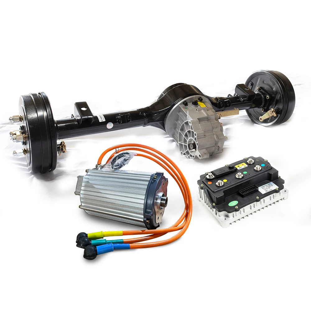 48V 5000W PMSM Brushless DC Motor for Golf Cart Electric Rear Axle with Permanent Magnet Motor Controller Kit
48V 5000W PMSM Brushless DC Motor for Golf Cart Electric Rear Axle with Permanent Magnet Motor Controller Kit