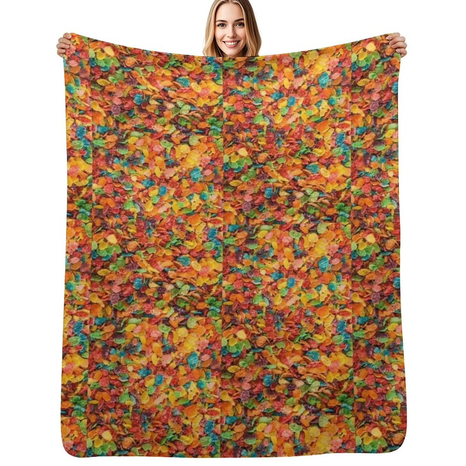 Fruity Pebbles is I Throw Blanket Reusable Durable Soft Blanket for All Seasons
Fruity Pebbles is I Throw Blanket Reusable Durable Soft Blanket for All Seasons