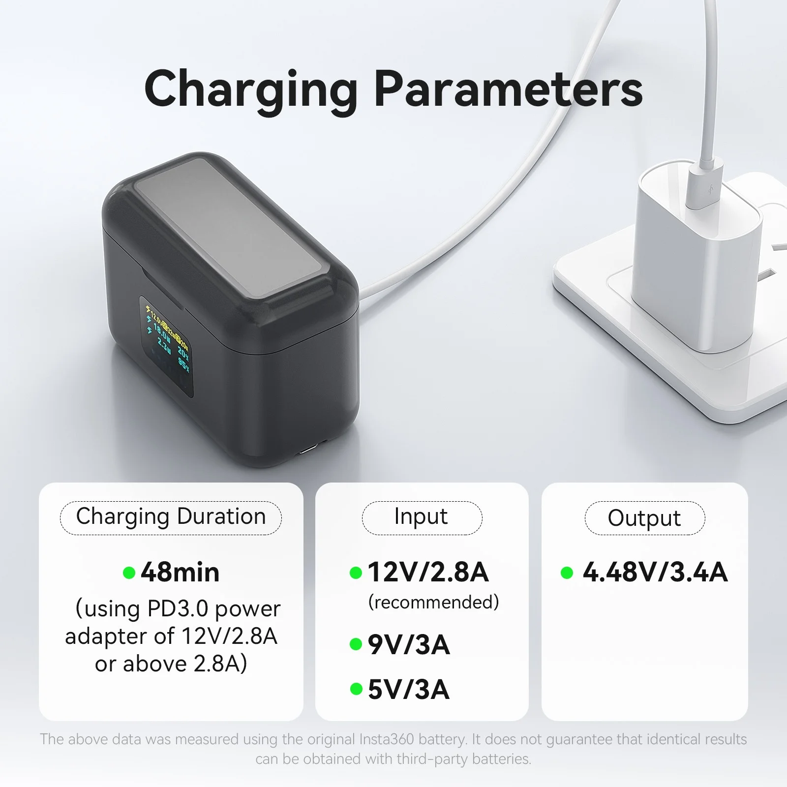 For Insta360 X4 Air Fast Charging Box Dual Channel Battery Charge Box Charger Hub for Insta360 X4 Air Camera Accessories
For Insta360 X4 Air Fast Charging Box Dual Channel Battery Charge Box Charger Hub for Insta360 X4 Air Camera Accessories