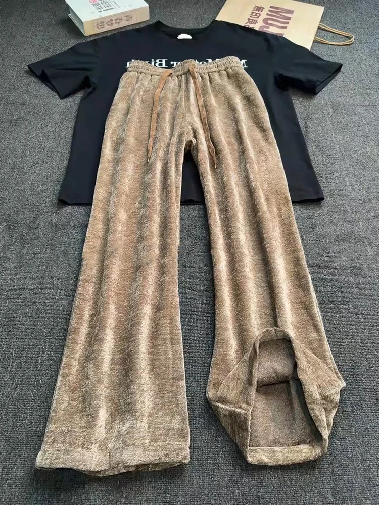 American Retro Brown Rice Cake Men's Loose Casual Pants Autumn Dra Lazy Feel Straight Loose Casual Trousers
American Retro Brown Rice Cake Men's Loose Casual Pants Autumn Dra Lazy Feel Straight Loose Casual Trousers