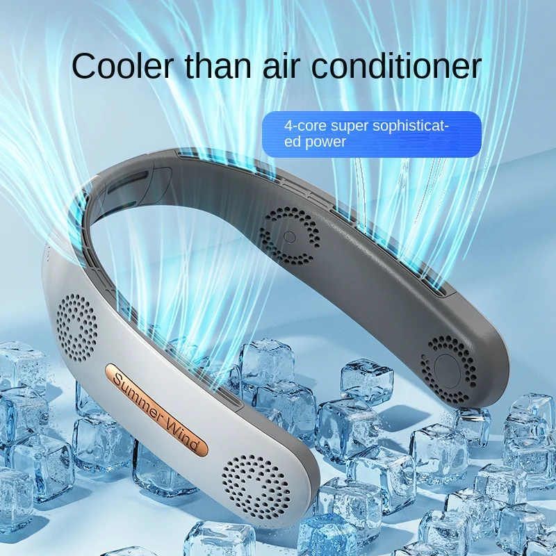 4000mAh hanging neck fan quad core USB charging mute lazy outdoor sports student leafless fan
4000mAh hanging neck fan quad core USB charging mute lazy outdoor sports student leafless fan