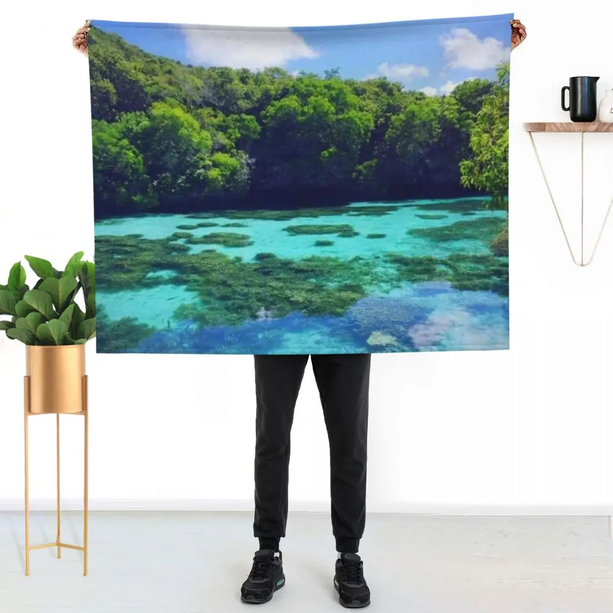 New Caledonia Island Throw Blanket Lightweight Warm Blanket for Travel Camping
New Caledonia Island Throw Blanket Lightweight Warm Blanket for Travel Camping