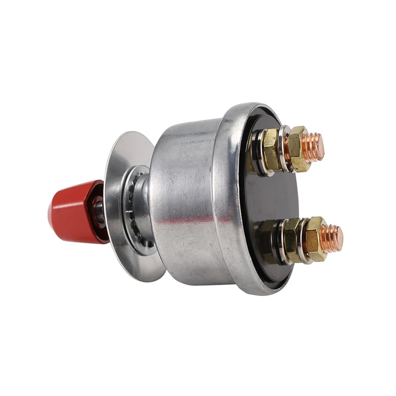 Master Battery Disconnect Switch, 4 AWG 1FT Battery Cable Set, High Current Battery Cutoff For RV, Boat, ATV
Master Battery Disconnect Switch, 4 AWG 1FT Battery Cable Set, High Current Battery Cutoff For RV, Boat, ATV