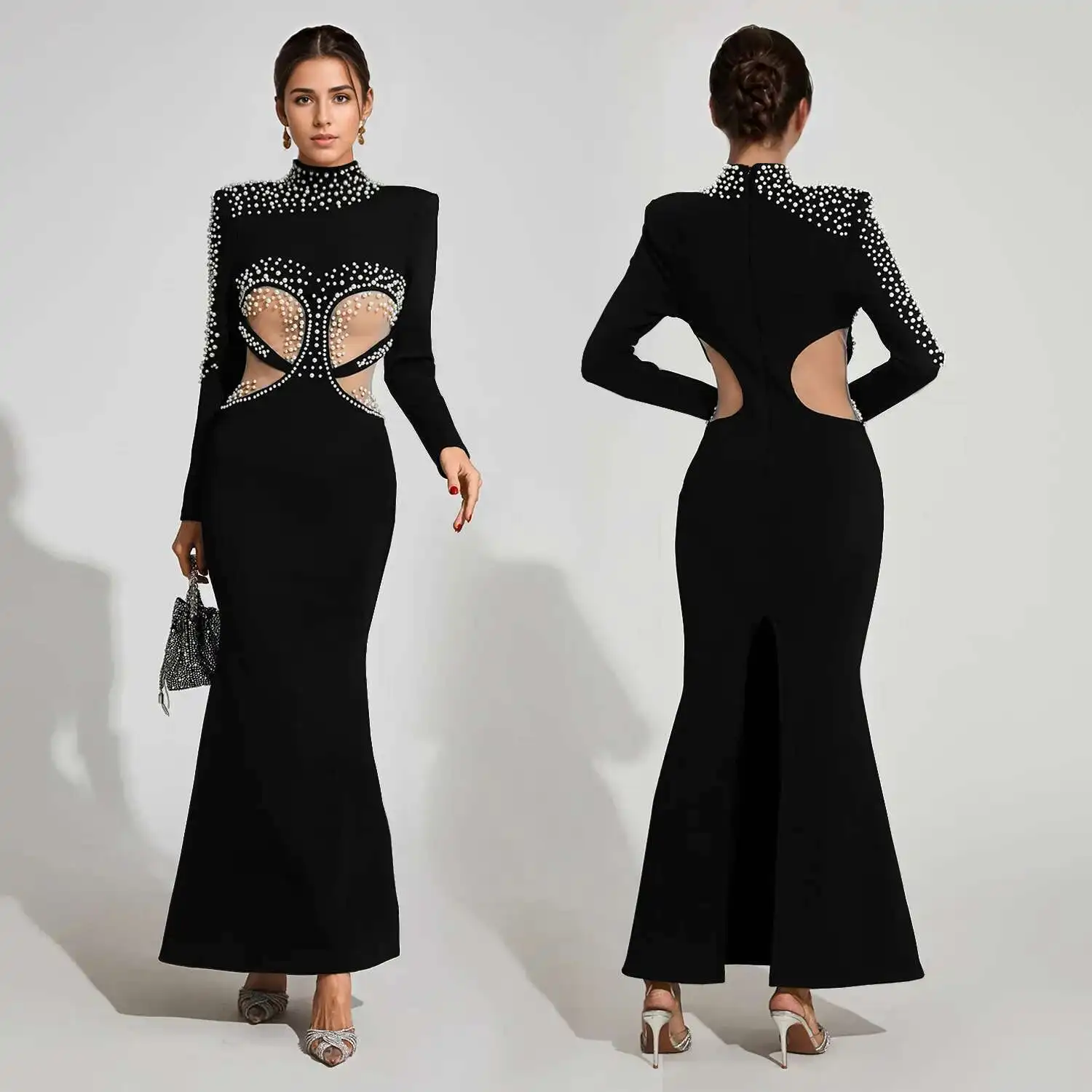 C7256 Fashion Women's Style Long Sleeve Perspective Bubble Bead Dress Boho Goth Maxi Femme 2025 Summer Dress Robe Vestido Women
C7256 Fashion Women's Style Long Sleeve Perspective Bubble Bead Dress Boho Goth Maxi Femme 2025 Summer Dress Robe Vestido Women