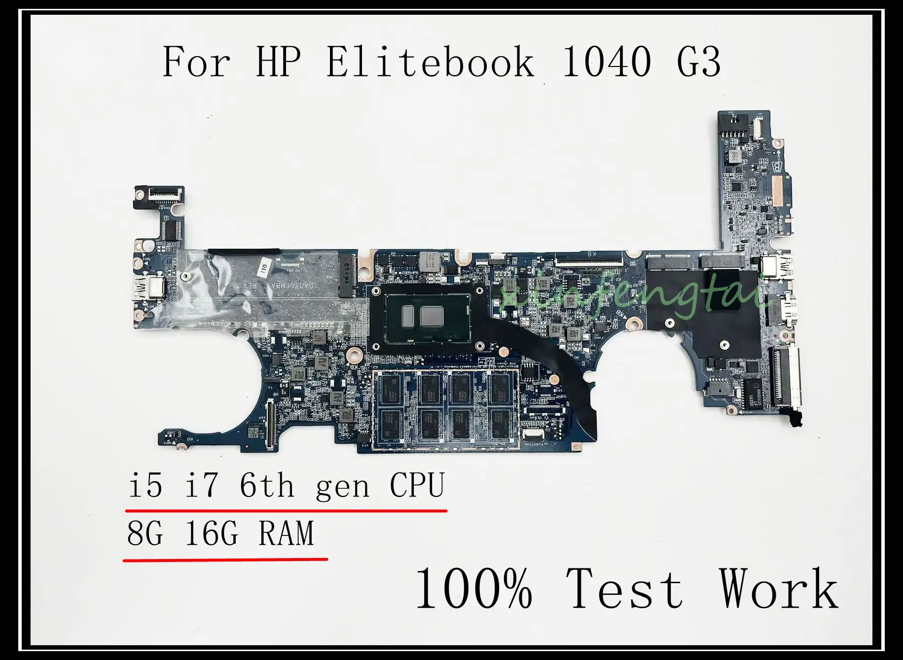 DA0Y0FMBAJ1 For HP Elitebook 1040 G3 Laptop Motherboard With I5 I7 CPU 8G 16G RAM 100% Test Work
DA0Y0FMBAJ1 For HP Elitebook 1040 G3 Laptop Motherboard With I5 I7 CPU 8G 16G RAM 100% Test Work