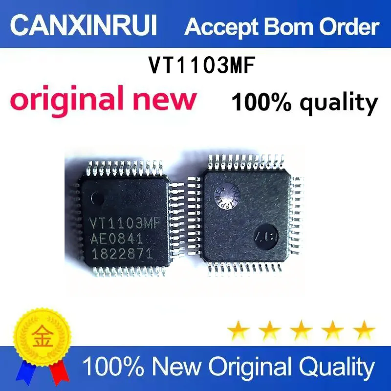 (5-100 pieces)New stock VT1103MF VT1103MF QFP
(5-100 pieces)New stock VT1103MF VT1103MF QFP