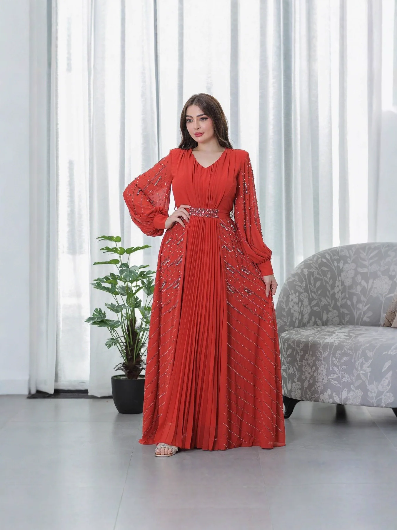 Рамадан Исламский Дубай Саудовская Аравия Ближний Восток Вечернее платье Халат Шифон Роскошное модное банкетное платье с горячими бриллиантами
Рамадан Исламский Дубай Саудовская Аравия Ближний Восток Вечернее платье Халат Шифон Роскошное модное банкетное платье с горячими бриллиантами