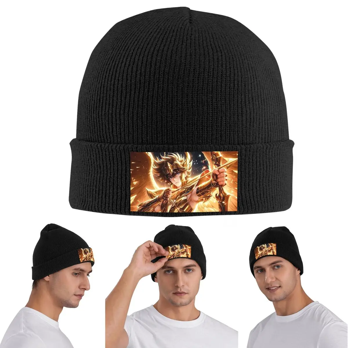 Теплая вязаная шапка Knights Of The Zodiac, зимняя вязаная шапка с капюшоном, шапочки Skullies, шапки в стиле хип-хоп для унисекс
Теплая вязаная шапка Knights Of The Zodiac, зимняя вязаная шапка с капюшоном, шапочки Skullies, шапки в стиле хип-хоп для унисекс