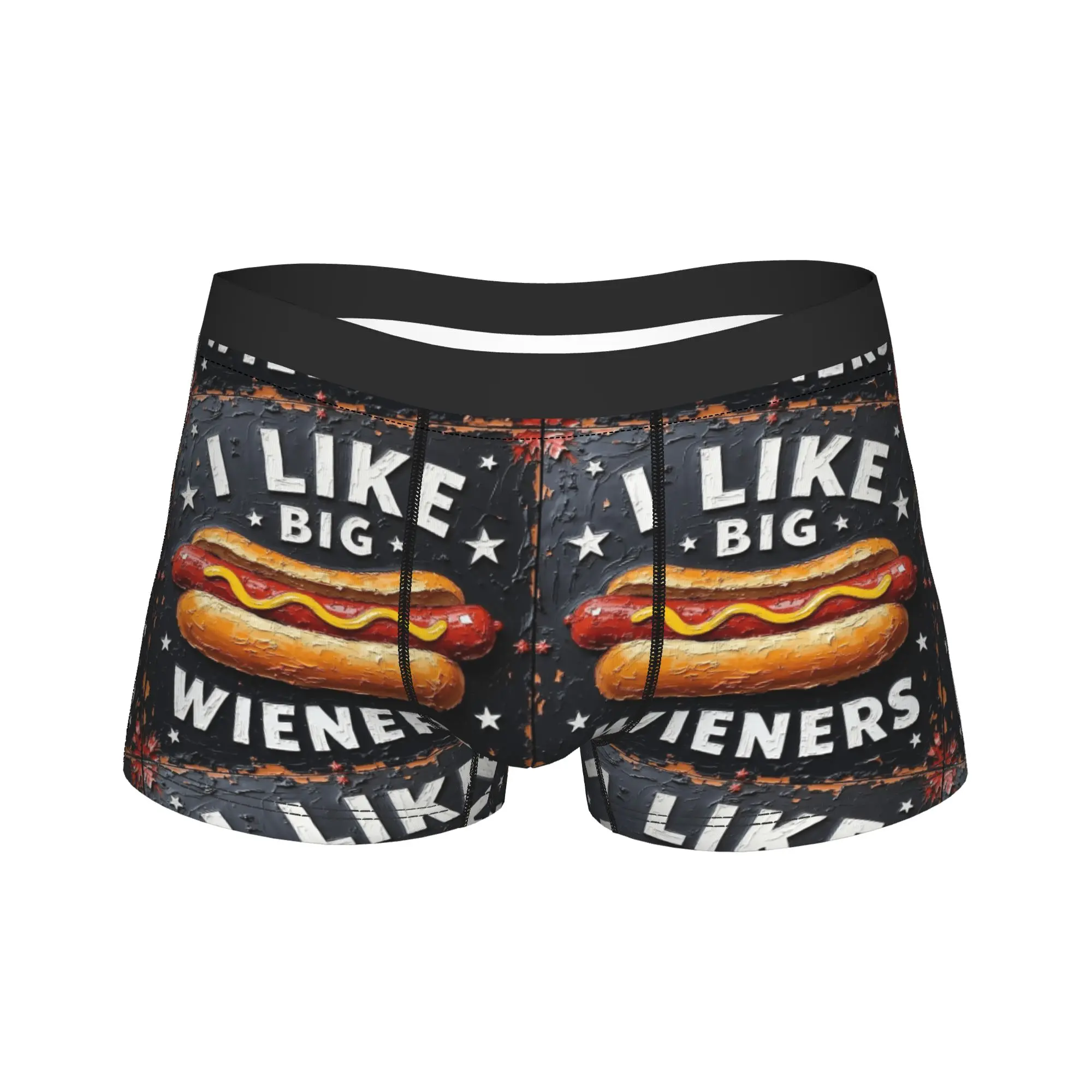 Мужские трусы-боксеры с 3D-мешочком, дизайн «Колбаска ХОТ ДОГ» и «Большие сосиски», оригинальные, больших размеров
Мужские трусы-боксеры с 3D-мешочком, дизайн «Колбаска ХОТ ДОГ» и «Большие сосиски», оригинальные, больших размеров