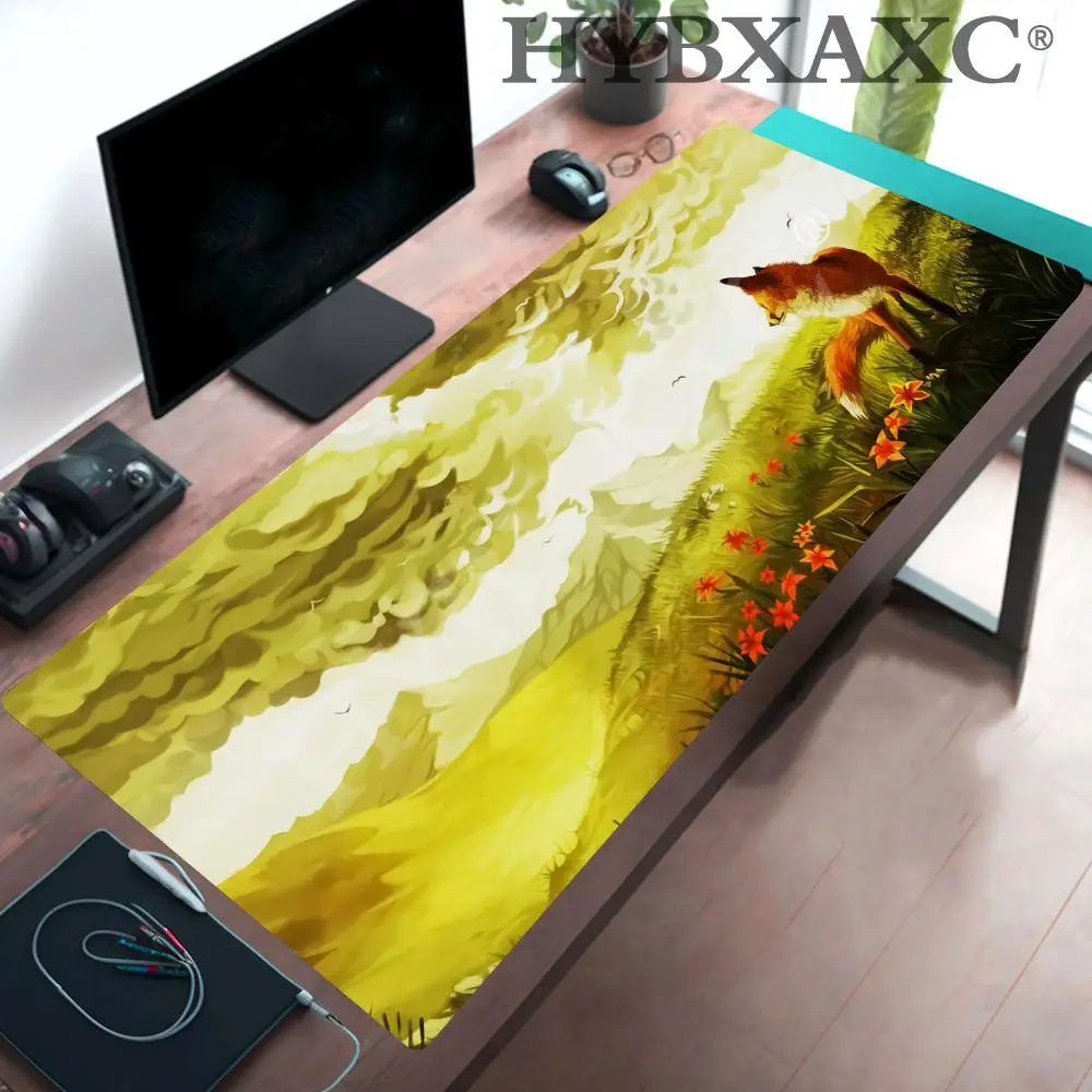 HYBXAXC Animal Fox Mouse Pad Large Gaming Accessory Stitched Edges Deskmats Non-Slip Computer Keyboard Desk Mat Laptop Mousepad
HYBXAXC Animal Fox Mouse Pad Large Gaming Accessory Stitched Edges Deskmats Non-Slip Computer Keyboard Desk Mat Laptop Mousepad