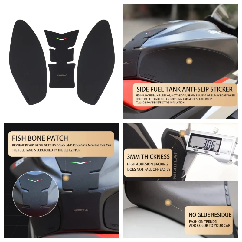 NIGHT CAT Motorcycle Tank Pad,Motorcycle Fuel Tank Protector,Gas Tank Decals Compatible With Aprilia RS660
NIGHT CAT Motorcycle Tank Pad,Motorcycle Fuel Tank Protector,Gas Tank Decals Compatible With Aprilia RS660