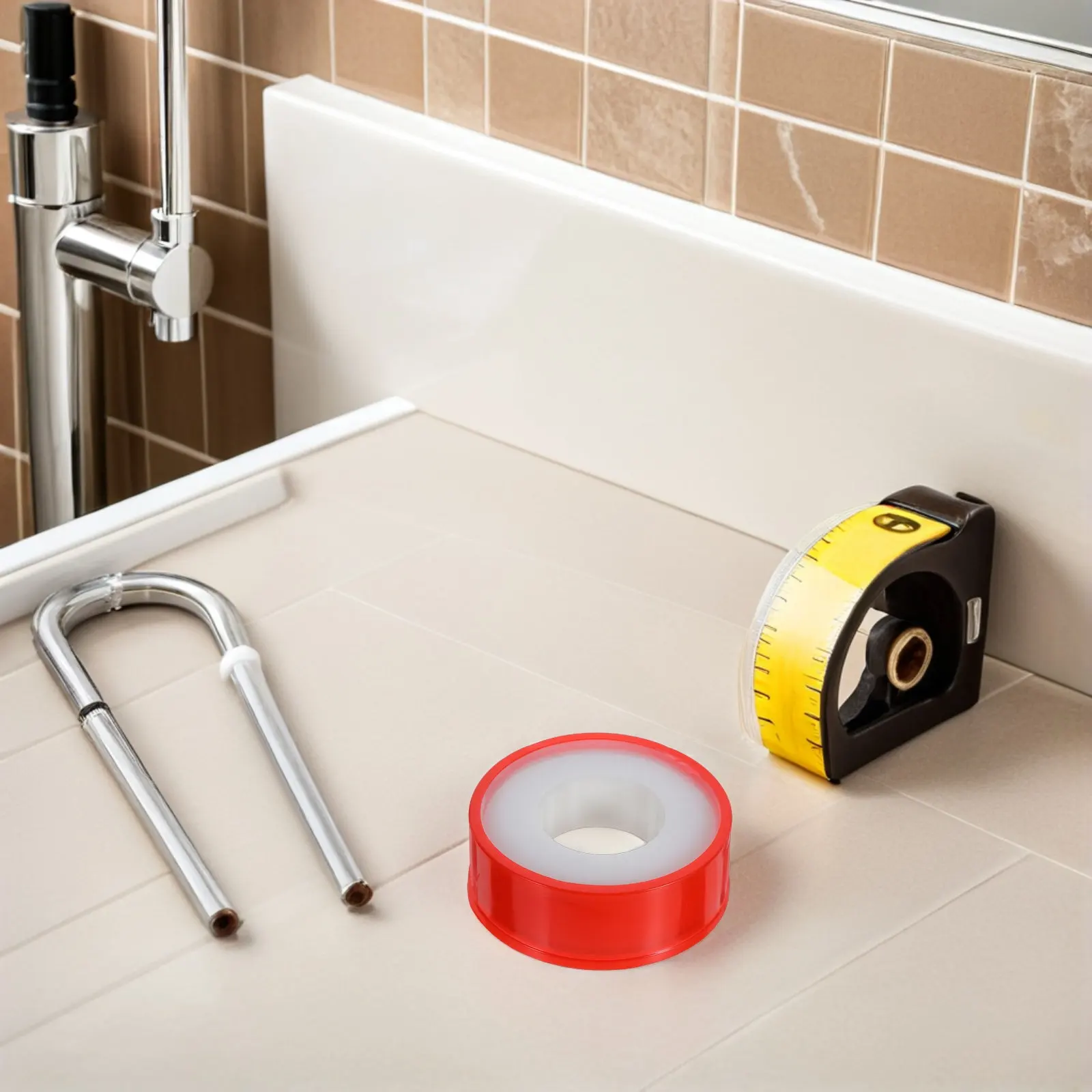 10Rolls 20M Thick Ptfe Plumbing Sealant Tape For Water Pipe Leak Repair Waterproof Thread Seal Bathroom Kitchen Garden System
10Rolls 20M Thick Ptfe Plumbing Sealant Tape For Water Pipe Leak Repair Waterproof Thread Seal Bathroom Kitchen Garden System