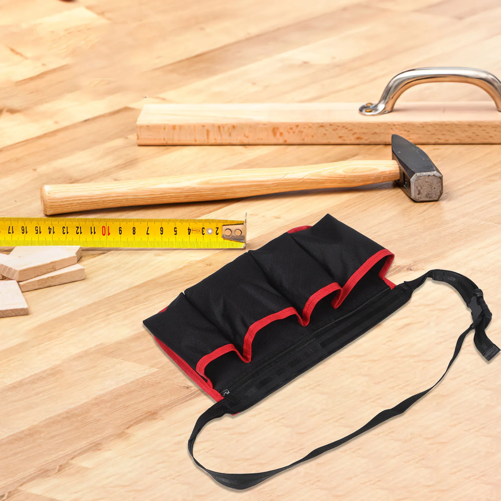 Waterproof Multi-Pocket Tool Waist Bag Large Capacity Organizer For Gardeners Maintenance Workers Durable Hanging Storage Belt 
Waterproof Multi-Pocket Tool Waist Bag Large Capacity Organizer For Gardeners Maintenance Workers Durable Hanging Storage Belt