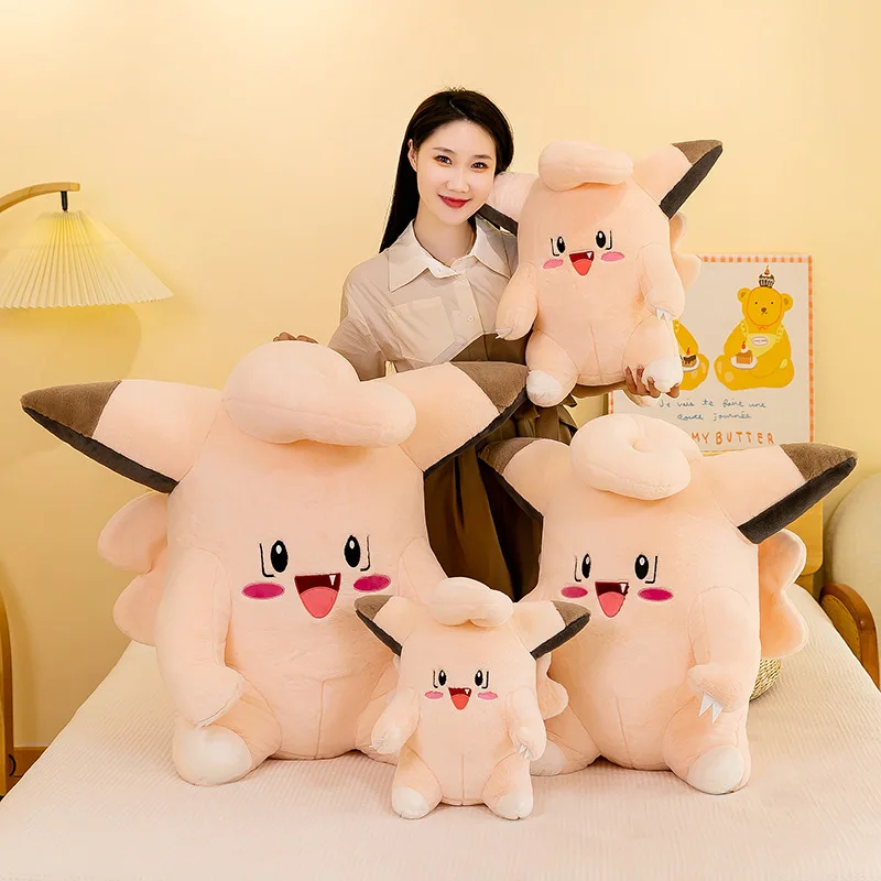 Большой плюшевый игрушечный Покемон Clefairy 35/45/80 см, аниме-кукла, милая Подушка, орнамент, плюшевый подарок для детей
Большой плюшевый игрушечный Покемон Clefairy 35/45/80 см, аниме-кукла, милая Подушка, орнамент, плюшевый подарок для детей