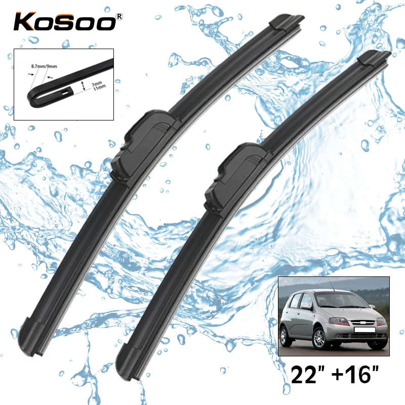 Car Wiper For Chevrolet Kalos 2005-2009 Windshield Rubber Silicon Refill Front Window Wiper 22"+16" Auto Accessories
Car Wiper For Chevrolet Kalos 2005-2009 Windshield Rubber Silicon Refill Front Window Wiper 22"+16" Auto Accessories