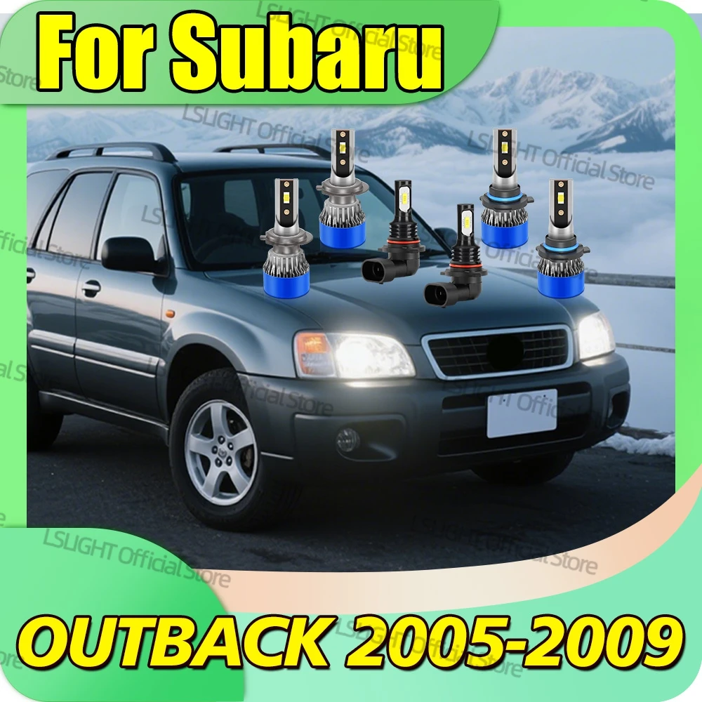 2/6x двухсторонние светодиодные фары CSP 3570, 6000K, противотуманные фары для Subaru Outback 2005 2006 2007 2008 2009, аксессуары Plug&Play 
2/6x двухсторонние светодиодные фары CSP 3570, 6000K, противотуманные фары для Subaru Outback 2005 2006 2007 2008 2009, аксессуары Plug&Play
