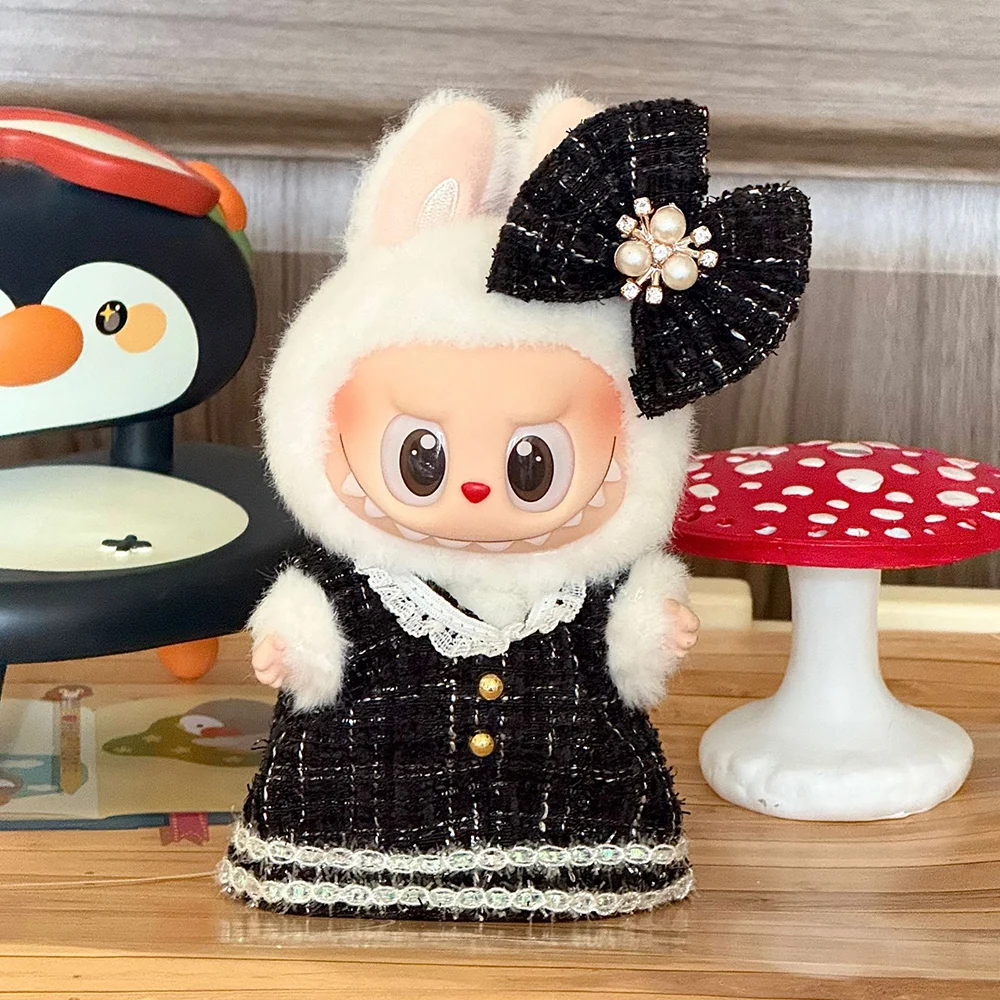 17 см комплект одежды для куклы Labubu V1 V2 V3, плюшевые игрушки, аксессуары для кукол, модный комплект одежды
17 см комплект одежды для куклы Labubu V1 V2 V3, плюшевые игрушки, аксессуары для кукол, модный комплект одежды