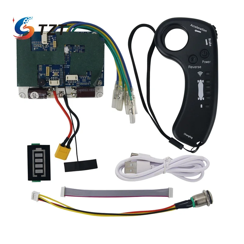 TZT 10S 36V Electric Skateboard Controller Dual Motor Driven Type with Remote ESC Substitute
TZT 10S 36V Electric Skateboard Controller Dual Motor Driven Type with Remote ESC Substitute