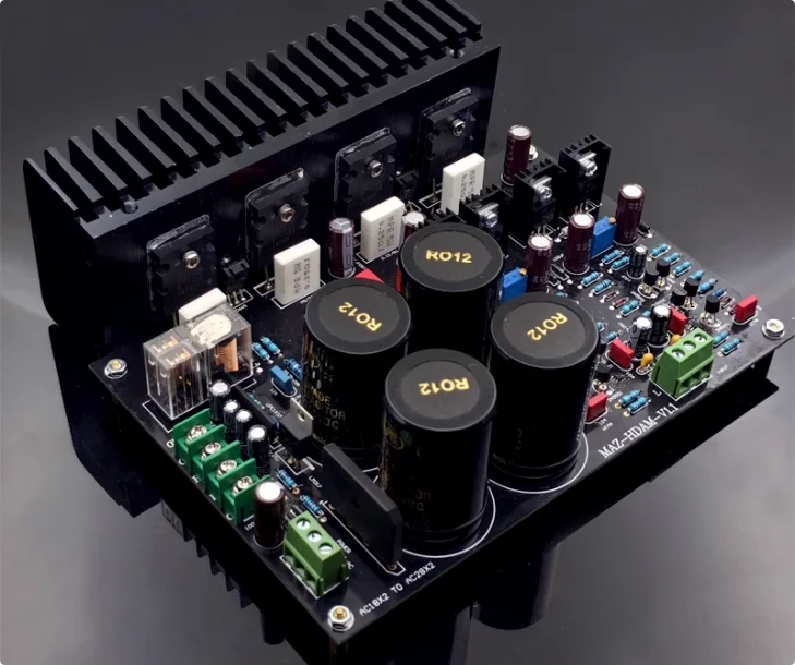 W/ Replicated Marantz HDAM FET input circuit architecture, high-end amplifier board with original FET input tubes
W/ Replicated Marantz HDAM FET input circuit architecture, high-end amplifier board with original FET input tubes