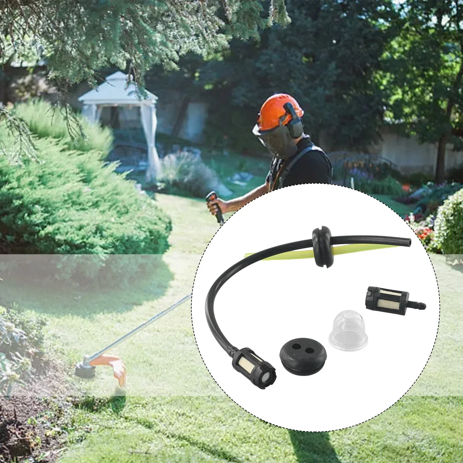 Garden Fuel Hose Set Outdoor 4pcs Chainsaw Petrol Fuel Hose Pipe Filter Pipe Filter Set High Quality Brand New
Garden Fuel Hose Set Outdoor 4pcs Chainsaw Petrol Fuel Hose Pipe Filter Pipe Filter Set High Quality Brand New