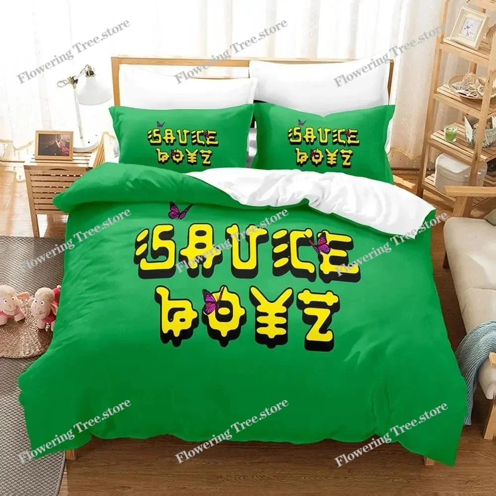 3D Print Eladio Carrion Rapper Bedding Set Duvet Cover Bed Set Quilt Cover Pillowcase Comforter king Queen Size Boys Adult
3D Print Eladio Carrion Rapper Bedding Set Duvet Cover Bed Set Quilt Cover Pillowcase Comforter king Queen Size Boys Adult