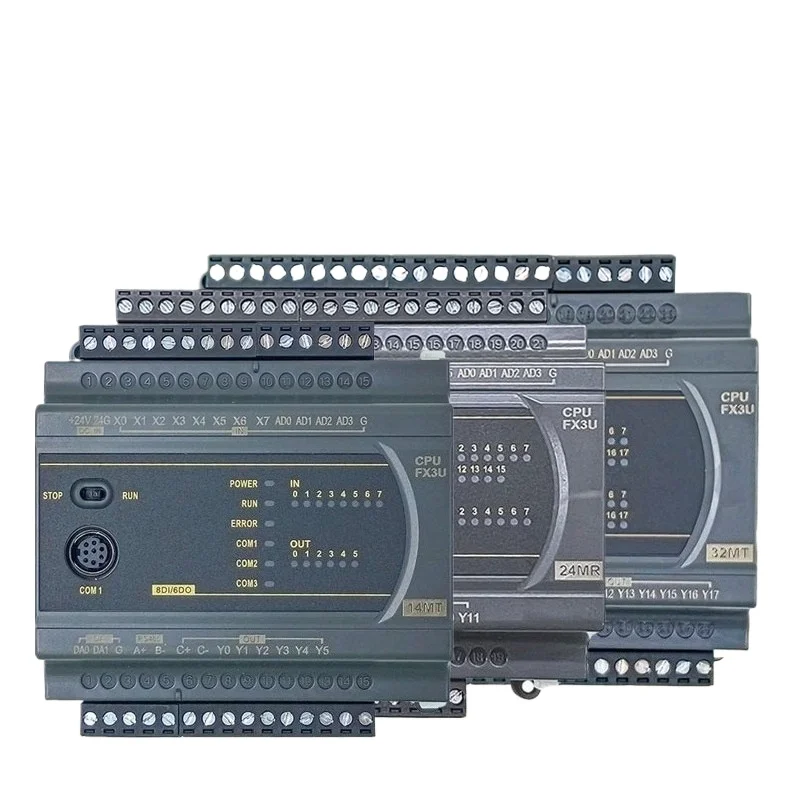 Совместим с промышленной платой управления ПЛК Mitsubishi FX3U-14/24/30/32/40/64MR/MT FX3U-14MR FX3U-14MT Программируемый контроллер
Совместим с промышленной платой управления ПЛК Mitsubishi FX3U-14/24/30/32/40/64MR/MT FX3U-14MR FX3U-14MT Программируемый контроллер