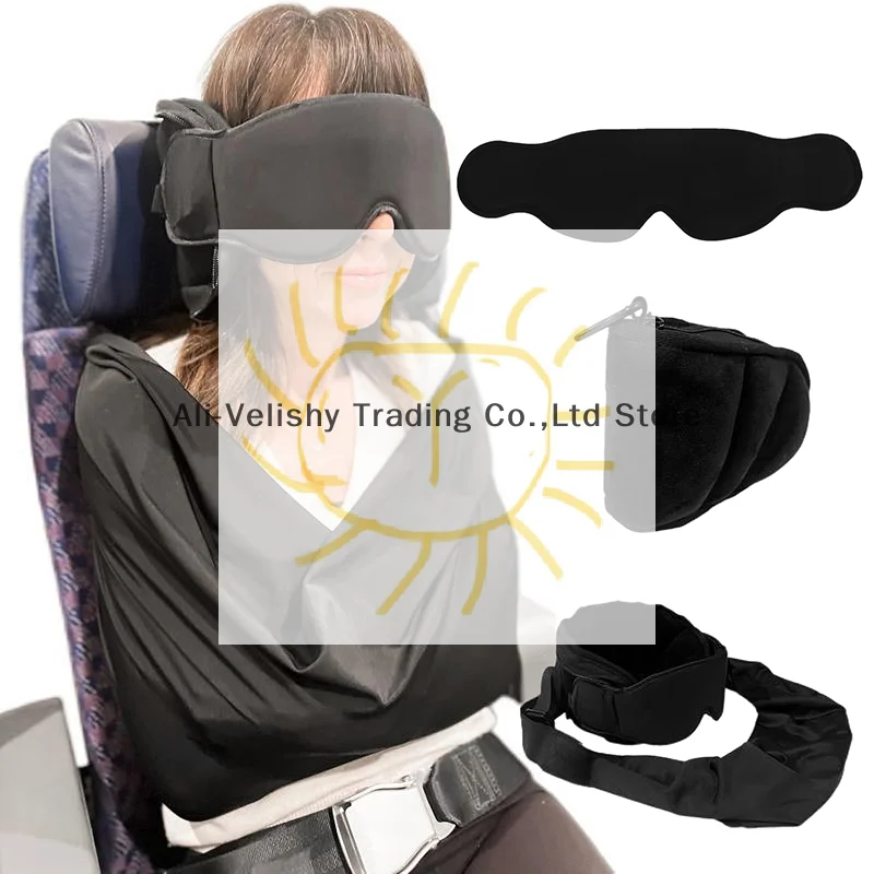 1 Set Flights Travel Pillows Pure Memory Neck Pillow Eye Mask Comfortable Breathable Cover Machine Washable Airplane Travel Kit
1 Set Flights Travel Pillows Pure Memory Neck Pillow Eye Mask Comfortable Breathable Cover Machine Washable Airplane Travel Kit