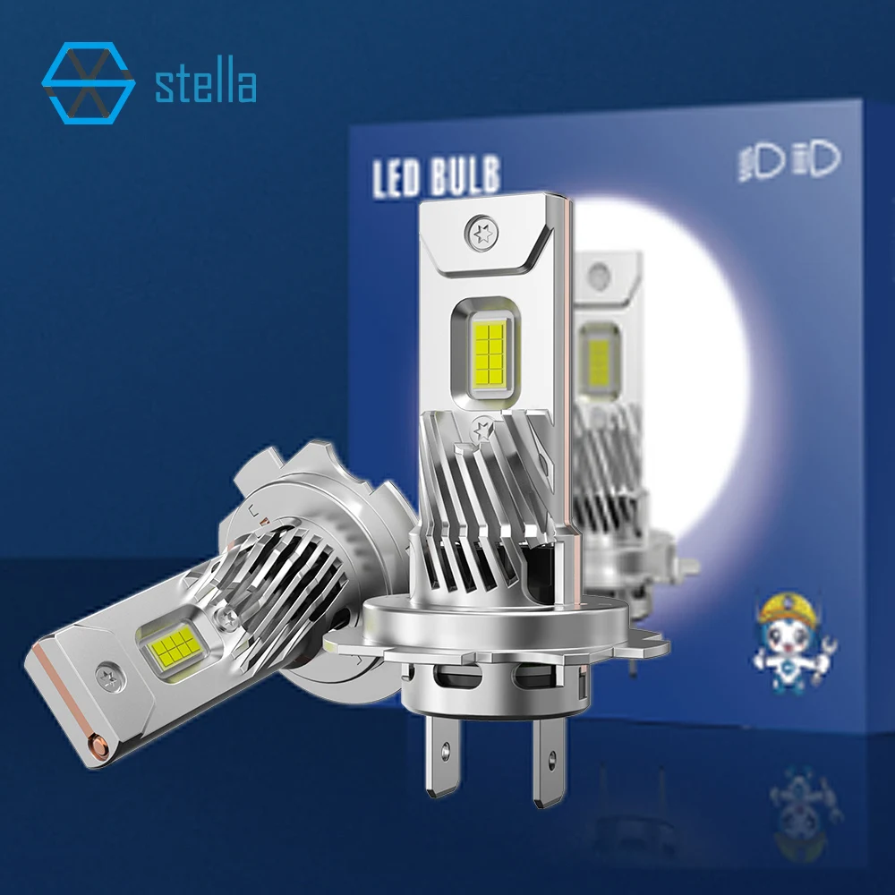 Stella LED H1 H3 H7 H8/H9/H11 9005/9006/9012 Лампа для фар автомобиля 6000K 12V 66W Высокая яркость 1:1 Размер как галогенный
Stella LED H1 H3 H7 H8/H9/H11 9005/9006/9012 Лампа для фар автомобиля 6000K 12V 66W Высокая яркость 1:1 Размер как галогенный