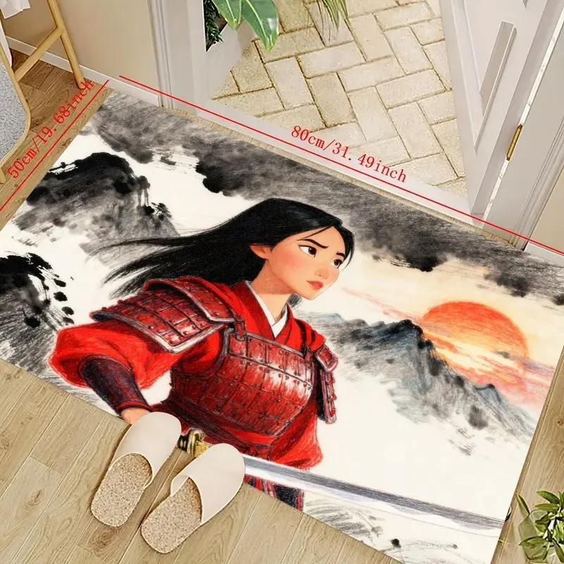 1 шт. напольный коврик Mulan Warrior Princess в стиле аниме, противоскользящий входной коврик для гостиной, спальни, детской комнаты, домашний декор, Китай
1 шт. напольный коврик Mulan Warrior Princess в стиле аниме, противоскользящий входной коврик для гостиной, спальни, детской комнаты, домашний декор, Китай