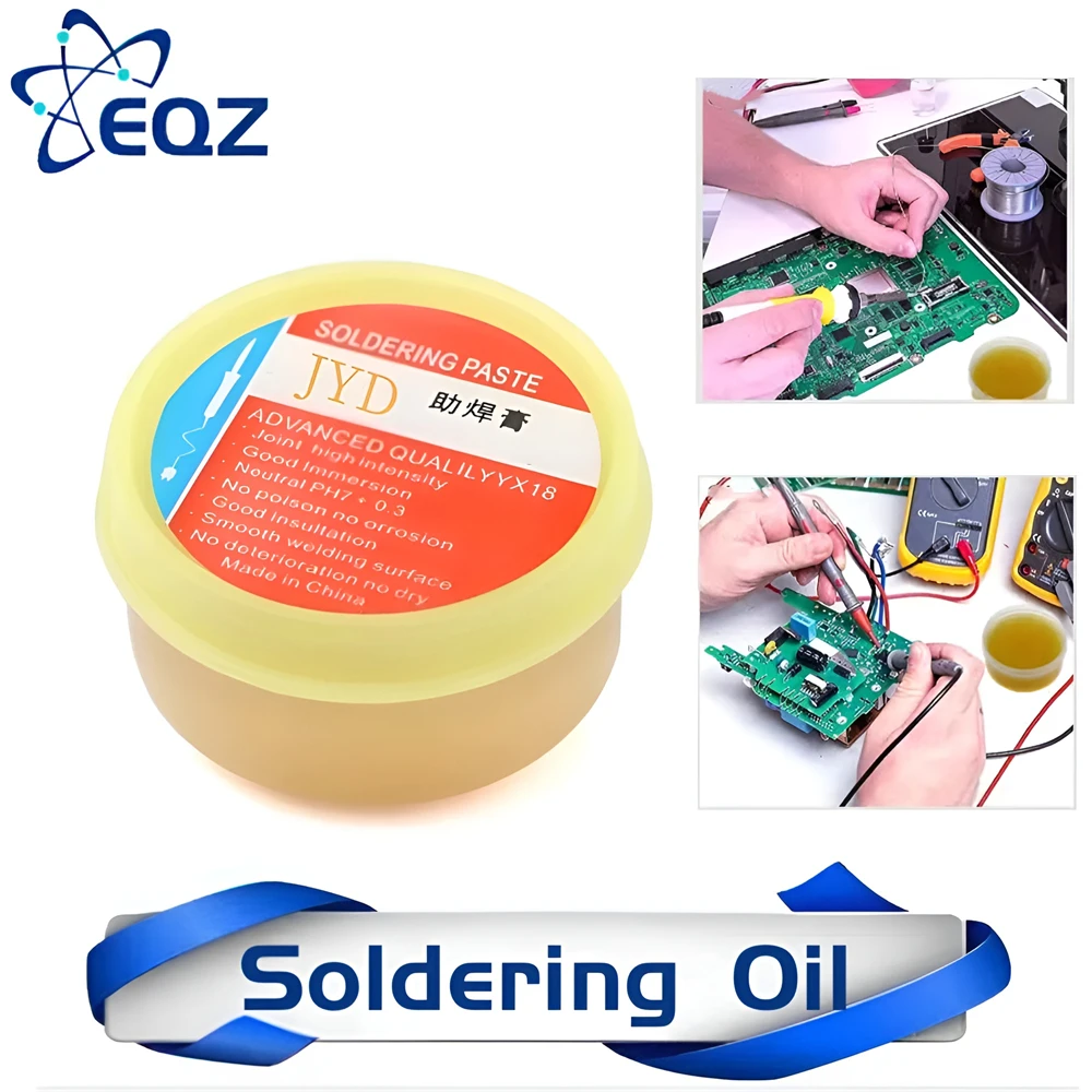 High Purity Rosin Lead-free Soldering Tin Soldering Oil Soldering Flux Electric Soldering Iron Repair Welding Paste Flux
High Purity Rosin Lead-free Soldering Tin Soldering Oil Soldering Flux Electric Soldering Iron Repair Welding Paste Flux