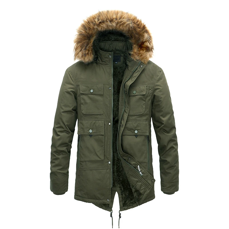 Velvet Fabric Green Jacket Men Faux Fur Detachable Cotton Hooded Quilted Jacket Oversize Thick Windbreaker Winter Parkas 4xl 3xl
Velvet Fabric Green Jacket Men Faux Fur Detachable Cotton Hooded Quilted Jacket Oversize Thick Windbreaker Winter Parkas 4xl 3xl